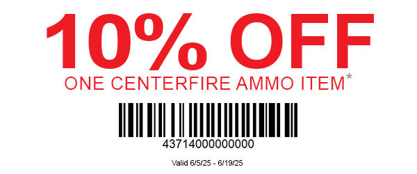 10 Percent off Centerfire Coupon 10 Percent off Centerfire Coupon